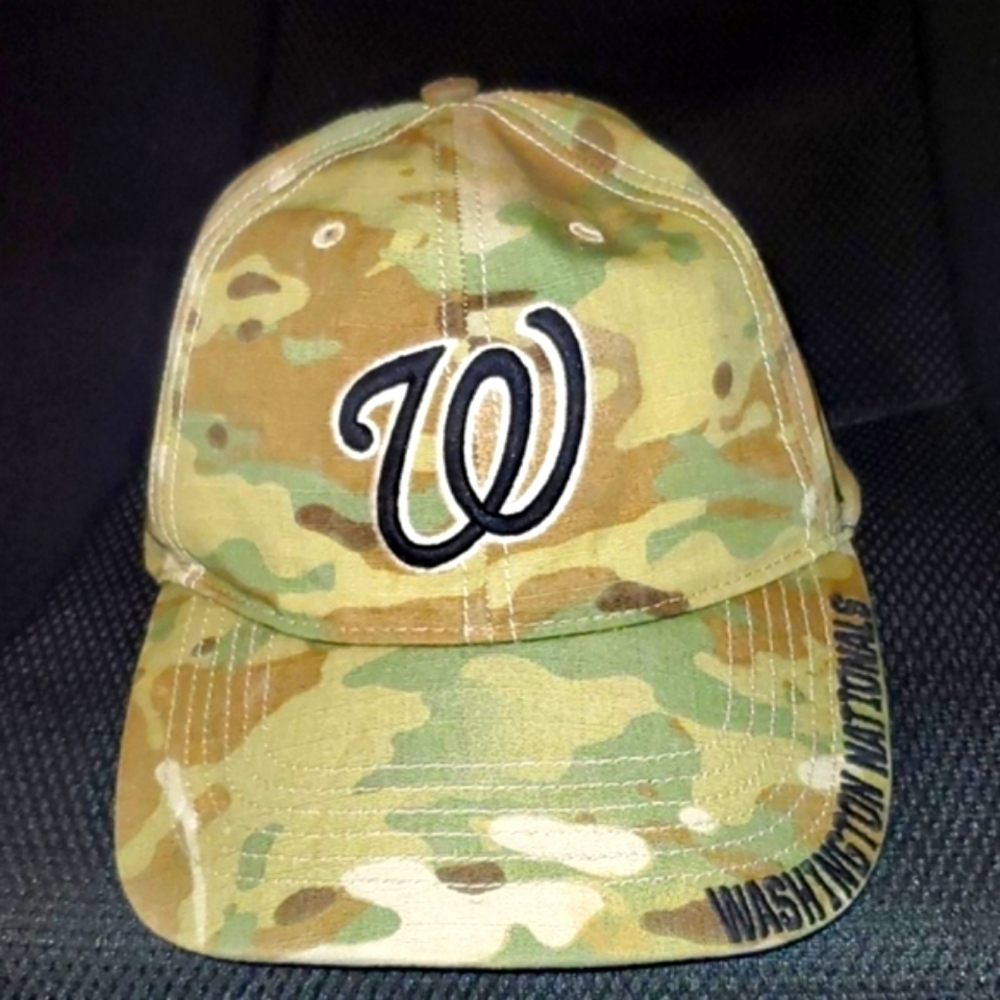 47 Washington Nationals camouflage hat